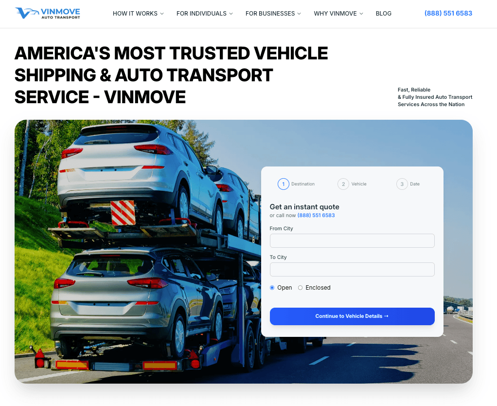 Vinmove.com (Car Shipping)